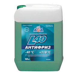 АНТИФРИЗ AGA-L40 / 10 кг