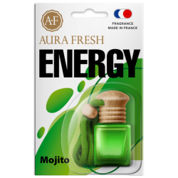 Жидкий ароматизатор в бутылочке, подвесной "ENERGY" Аромат-"MOJITO"