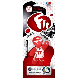 Полимерный освежитель воздуха подвесной, на дифлектор “MR.FIT”. Аромат – “Brutal”