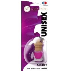 Жидкий ароматизатор в бутылочке, подвесной “UNISEX”. Аромат – “Secret (аналог Tom Ford-Lost Cherry)”