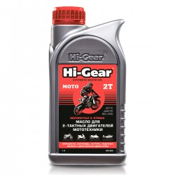 Масло двухтактное для мототехники Hi-Gear. 1 литр